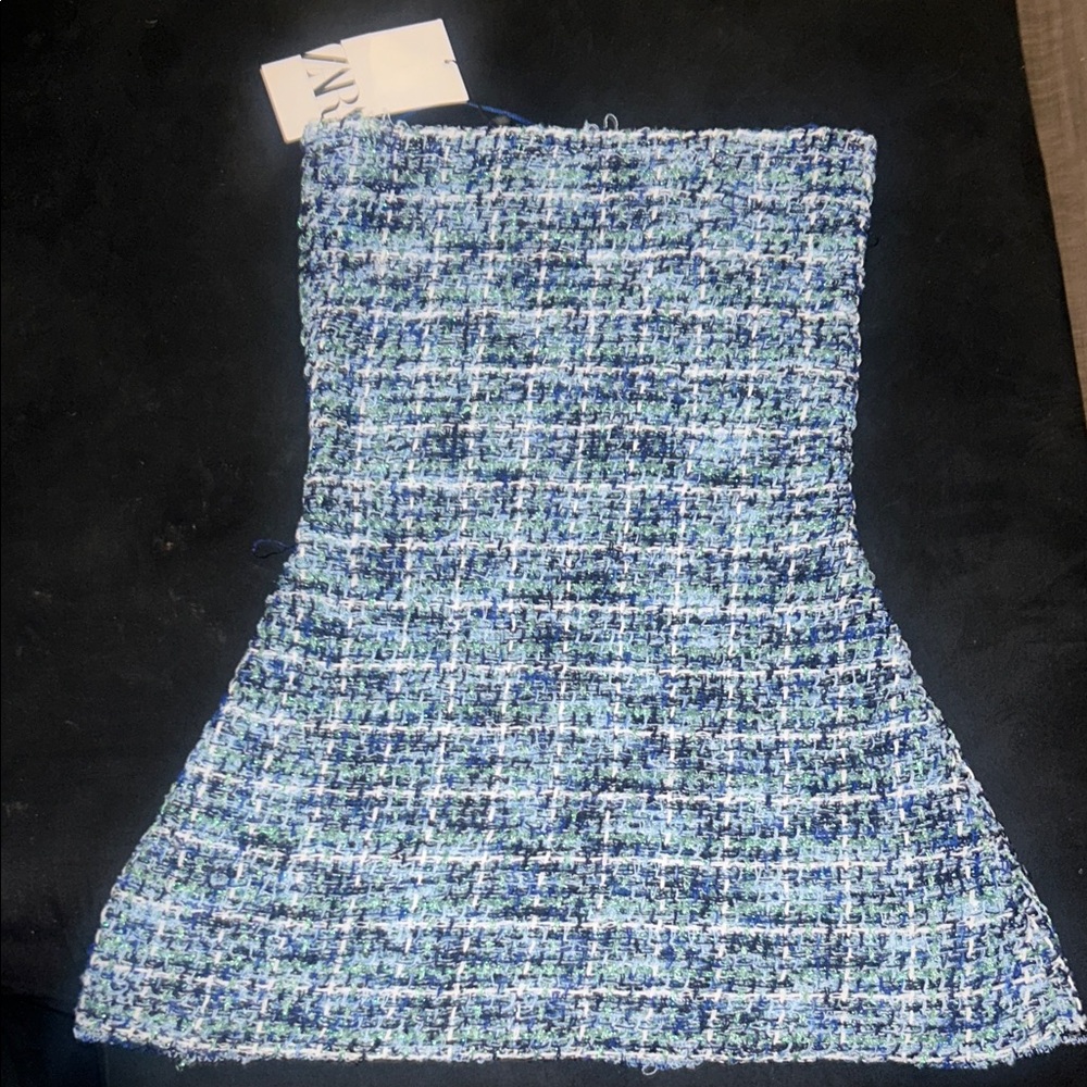 Zara Multicolor Tweed Top